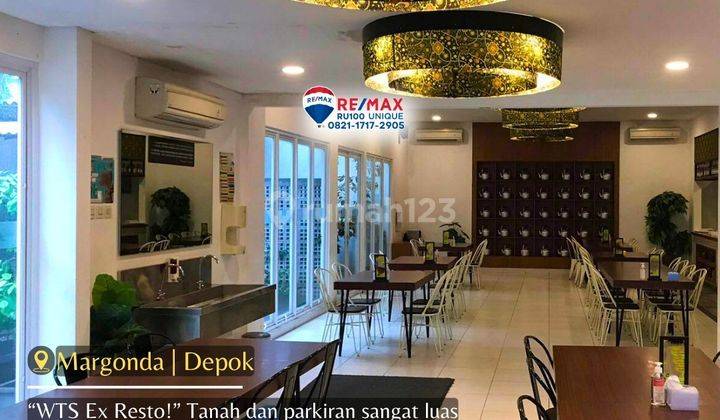 Tanah Dan Rumah Makan Luas Strategis Pinggir Jalan Margonda Depok 1