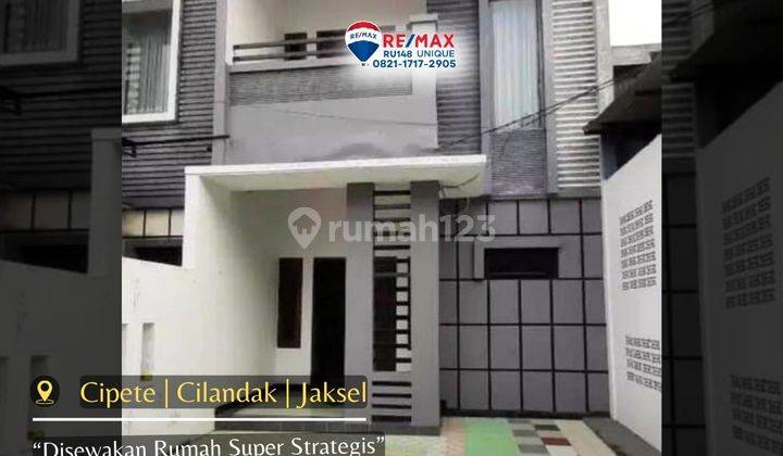 Disewakan Rumah Super Strategis Pinggir Jalan Pangeran Antasari  1