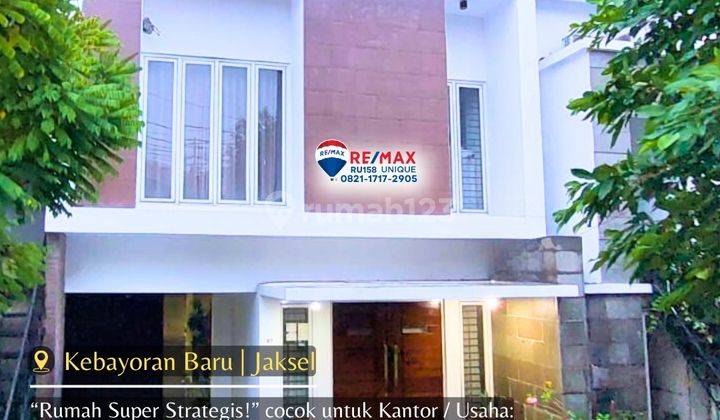 Rumah Strategis Untuk Kantor, Usaha di Kebayoran Baru Jaksel 1