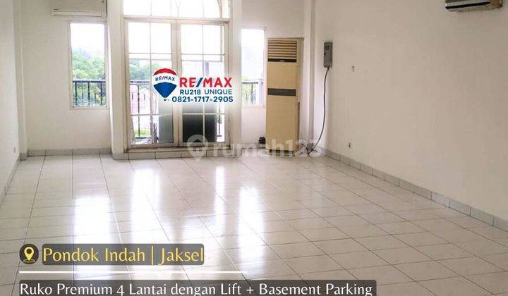 Ruko Premium 4 Lantai Dengan Lift + Basement Parking Pondok Indah 1