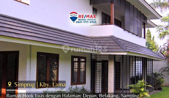 Rumah Hook Luas Keliling Halaman Selangkah Univ Pertamina Simprug 1