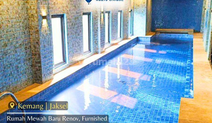 Baru Renovasi Furnish ada Indoor Swim Pool dan Lift Kemang Jaksel 1