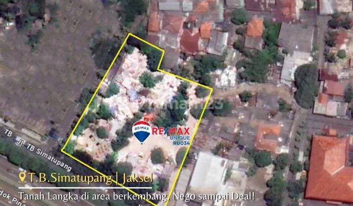 Tanah Siap Bangun Gedung Usaha Pinggir Jalan TB Simatupang Jaksel 1