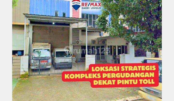 Gudang +Kantor Siap Pakai ada POS Satpam Kompleks Pergudangan BSD Gudang +Kantor Siap Pakai ada POS Satpam Kompleks Pergudangan BSD
