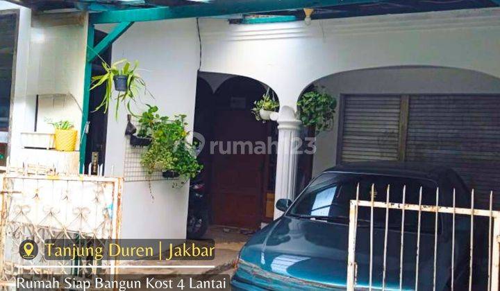 Rumah Siap Bangun Kost 4 Lt Dekat Neo Soho Dan Cp Tanjung Duren 1