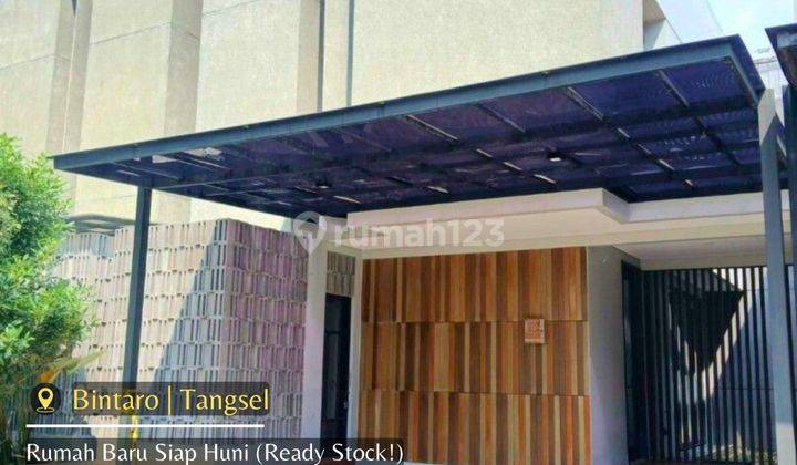 Rumah Baru Siap Huni Cluster Mewah Bintaro Sektor 9 Bebas Banjir 1