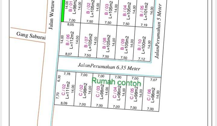 Rumah Baru SHM Akses Dekat Rs Urip Sumoharjo 2