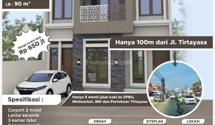 Rumah 2 Lantai Di Sukabumi Bandar Lampung Dekat Uin 1