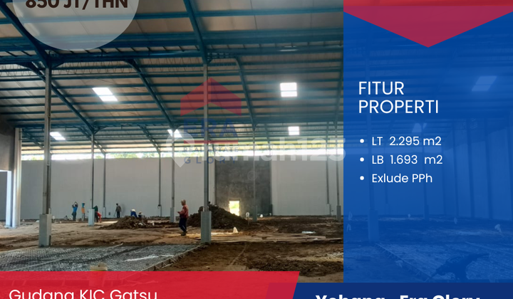 Dijual Gudang KIC Gatsu Semarang 1