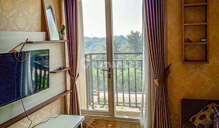 Affordable 2 BR Furnished Apartment Directly at Toll Gate and Close to Cibubur LRT