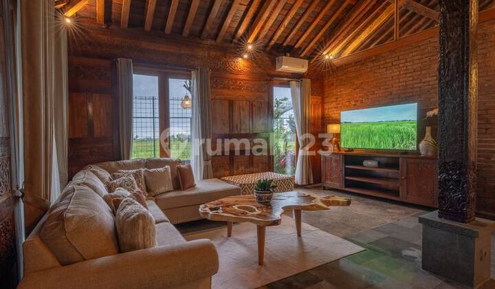 Brand New Javanese Joglo Villa with Ricefield View Near Ubud Brand New Javanese Joglo Villa with Ricefield View Near Ubud