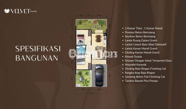 RUMAH 400 JUTAAN TANPA DP, FREE BIAYA, FREE SMART DOOR LOCK 2