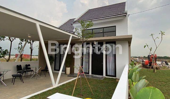 RUMAH MODERN MINIMALIS DI KRIAN ANGSURAN RINGAN 1