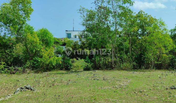 Land For Sale Near Pandawa Beach On Jalan Karang Putih With Sea View And View Of The Gwk Statue Kuta South Of Badung Bali. 2