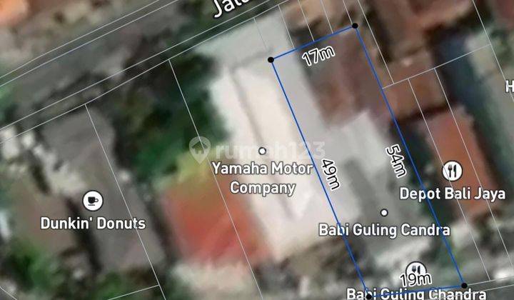 Tanah Sangat Potensian di Jalan Raya Utama Teuku Umar Simpang Enam Denpasar Bali. 1