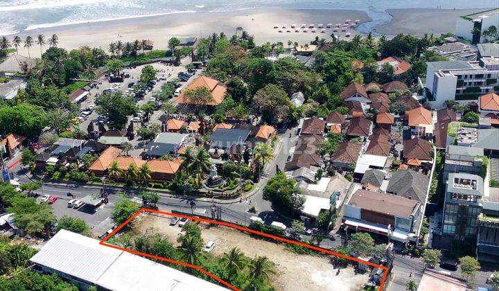 Dijual Tanah Lokasi Prime Komersil Beberapa Langkah Ke Pantai Petitenget Bali Untuk Resto bar 1