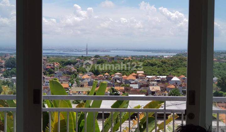 Villa With Full View Of The Sunrise City And Mount Agung. 1