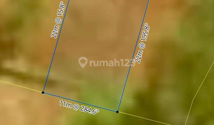 For Sale Small Land on Jalan Toyaning Ungasan Villa Area 2