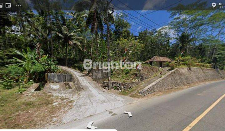 Tanah dengan sumber air  di Jalan Poros Pacitan - Lorok - Trenggalek 1