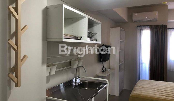 Apartemen Vittorio lantai 11 studio 1 kamar bedroom furnished 2