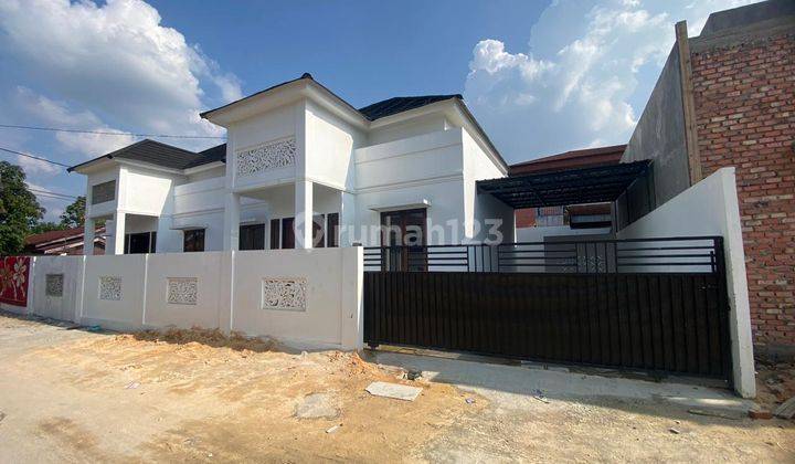 Rumah Cantik Siap Huni Berpagar Di Rumbai Pekan Baru