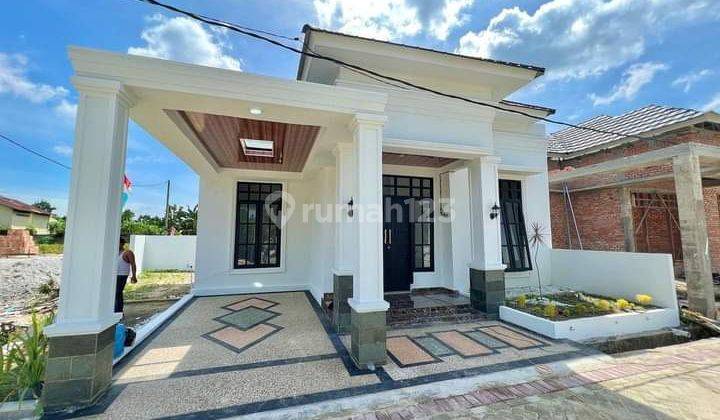 RUMAH MURAH CLUSTER DI MELUR PANAM DP 40 JUTA SAMPAI AKAD  1