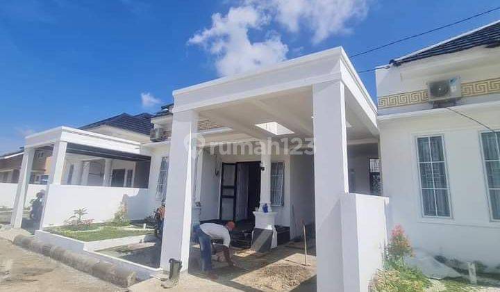 di jual rumah cluster di garuda sakti free interior  2