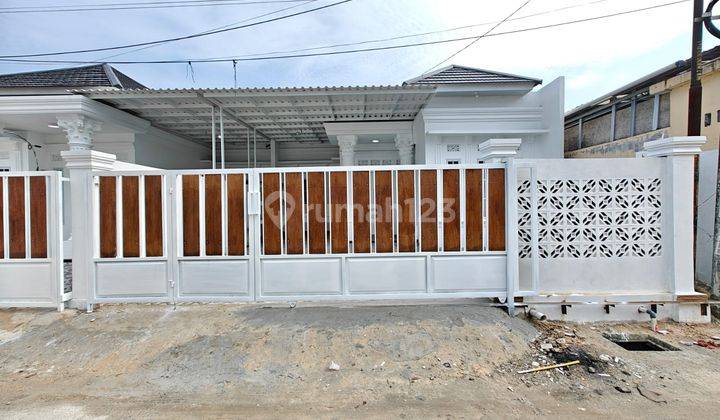 di jual rumah berpagar cantik di cipta karya panam dp 30 juta sampai akad  1