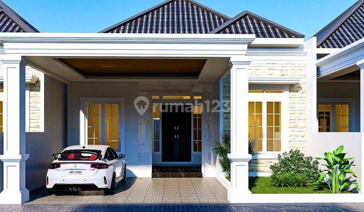 Dijual Rumah Cluster Cantik Dekat Bandara Pekanbaru Dp 40 Juta 1