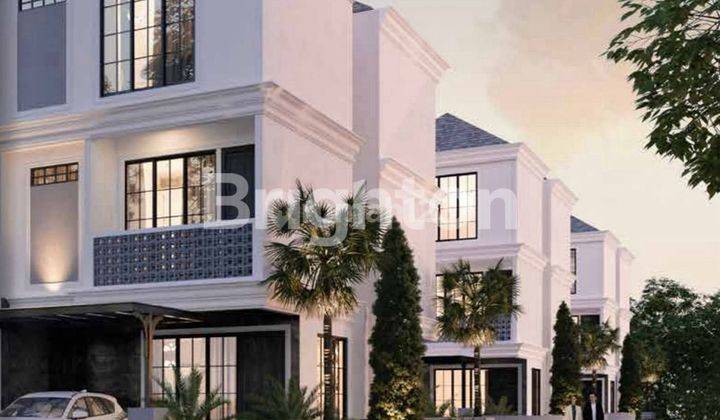 RUMAH ANWA RESIDENCE PURI VICTORIA CLUSTER, HUNIAN PREMIUM 3 LANTAI DENGAN KONSEP MODERN CLASSIC TROPICAL 2