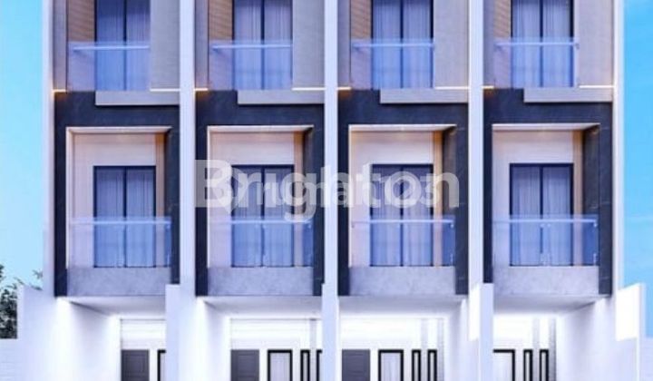 Rumah Baru 3 lantai indent Tanjung Duren. jakarta barat