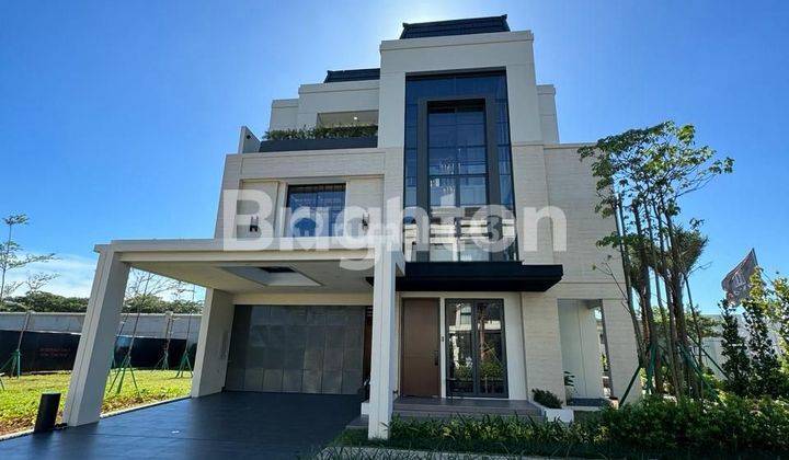 Rumah Mewah 3 Lantai Dengan Lift & Full Marble Import, Cluster Tresor, Pusat BSD City, Tangerang 1