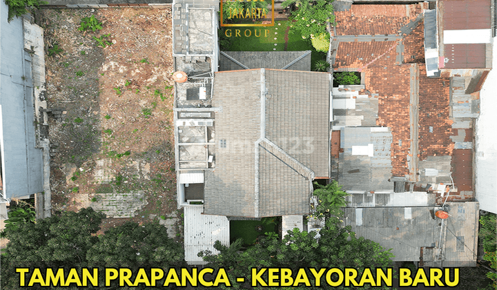 Rumah Hitung Tanah Prapanca Dekat Taman Tenang 1