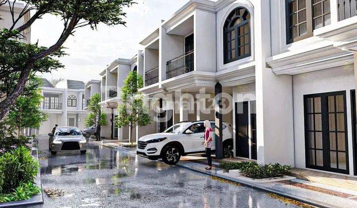 RUMAH MEWAH MEDITERANIA TYPE72  DI PINGGIR JAKARTA SELATAN 2