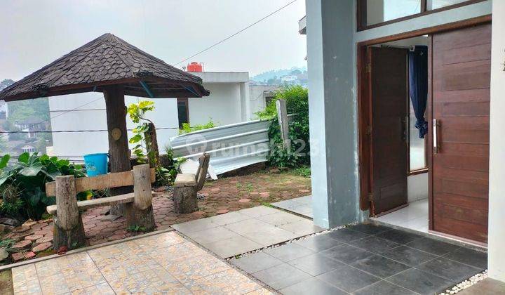 Rumah + Paviliun view kota Bandung di Awiligar jual murah  1