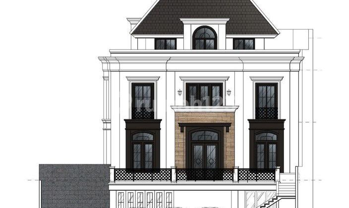 Prime location in Pondok Indah, Quiet location, Wide road, Corner position.