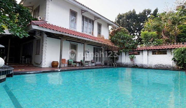  For Sale Rumah Komersial Pingir Jalan Raya Di Pejaten Barat, Jakarta Selatan 1