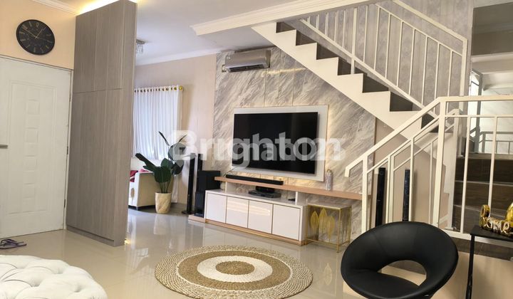 TURUN HARGA!!RUMAH FULL FURNISHED CLUSTER SUDIRMAN DEKAT BPK SUDIRMAN 1