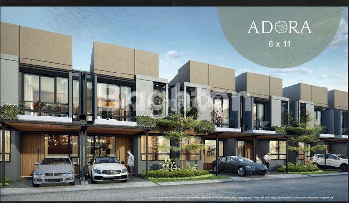 TERRAVIA RUMAH CLASTER BELOVA CLASIC 6 BSD CITY SERPONG TANGERANG 1