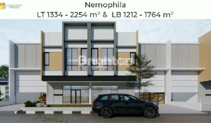 PERGUDANGAN GRAND CISOKA TANGERANG GudangJL RAYA CISOKA - Tangerang23 x 58 mLT 1334 m²LB 1212 m² + plus kantor 2 lantai 1