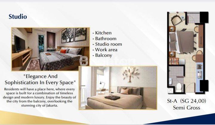 B RESIDENCE GROGOL, APARTMENT + SMART OFFICE + OFFICE SPACE DENGAN LOKASI PRESTIGIOUS DI JANTUNG JAKARTA BARAT 2