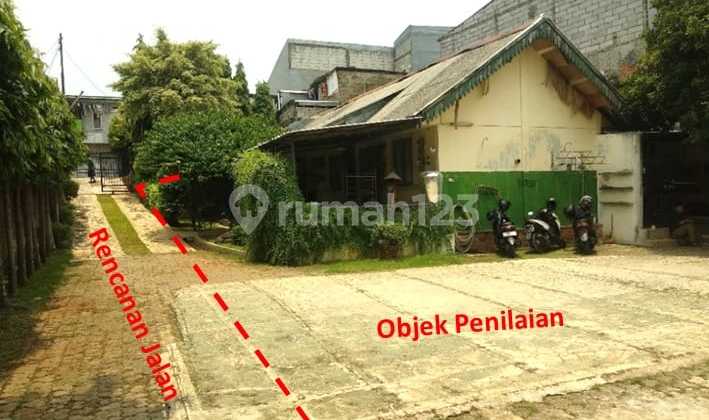 Rumah Lama Luas 731M, di Jalan Nurisan, Pondok Pinang, Cash Only, Dekat Tol Fatmawati 2