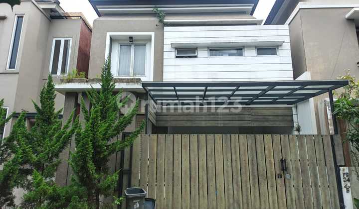 Rumah Modern 2 Lt Luas 148m Di Perum Puri Bintaro Ciputat, Cash Only 2
