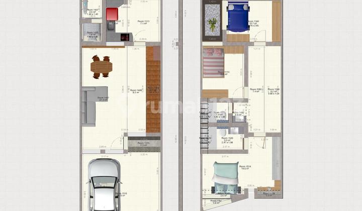 Di Jual Rumah Baru Di Sayap Buah Batu 2