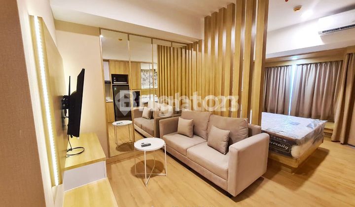 1 UNIT APARTEMEN  TYPE 1 BR, FULL FURNISHED, LOKASI STRATEGIS DI LIPPO CBD ORANGE COUNTRY