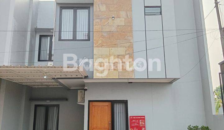 HUNIAN CANTIK 2 LANTAI DALAM KLUSTER, AMAN,NYAMAN, LOKASI SANGAT STRATEGIS, SEMI FURNISHED 1