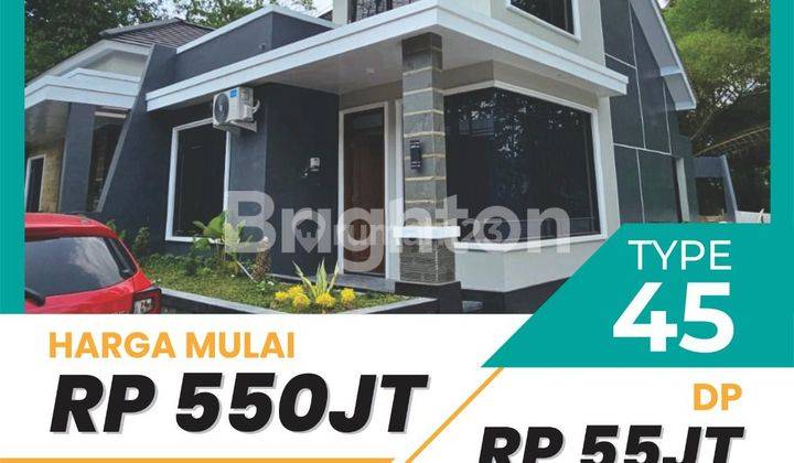 RUMAH SIAP BANGUN DOMBAN ASRI PINGGIR JALAN MAGELANG 1