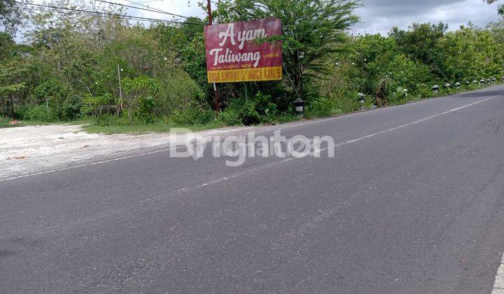 TANAH EX RESTO AYAM TALIWANG DI JALAN RAYA KARANGMOJO SENIN WONOSARI YOGYAKARTA 2