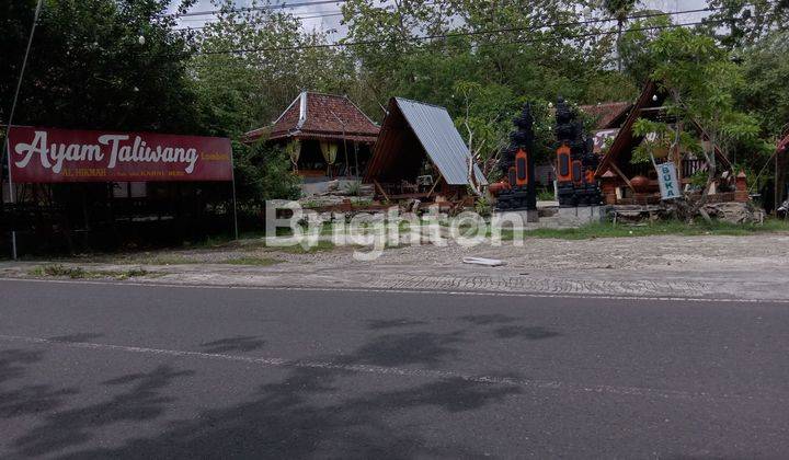 TANAH EX RESTO AYAM TALIWANG DI JALAN RAYA KARANGMOJO SENIN WONOSARI YOGYAKARTA