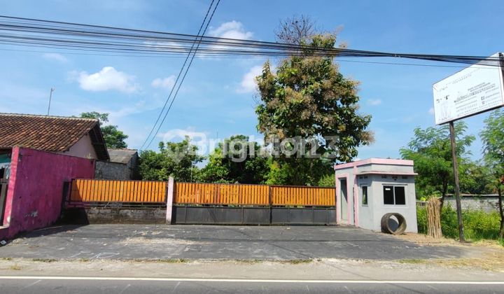 Jual Cepat Tanah dan Bangunan Eks Kampus, Pinggir Jalan Raya LPMP Yogyakarta